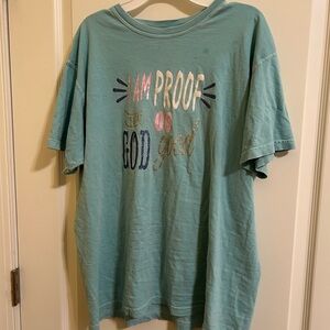 Comfort colors God is good tee shirt